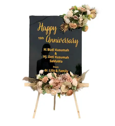 Papan Bunga Akrilik Kepulauan Botanglomang