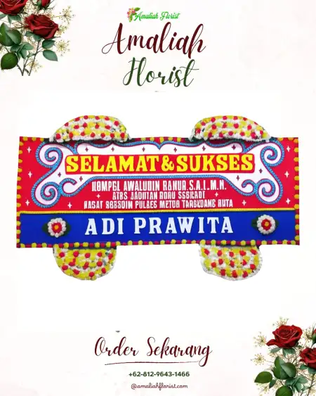 Papan Bunga Ucapan Selamat Kepulauan Botanglomang